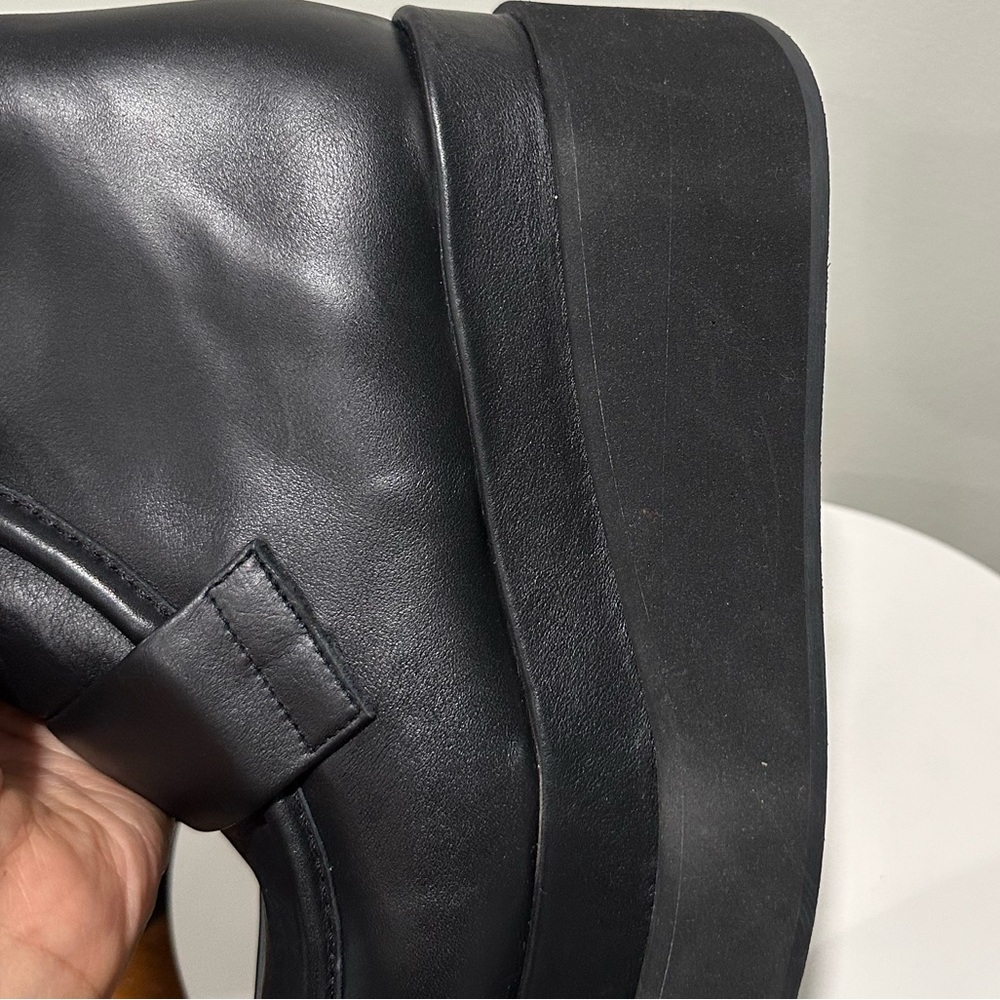 🌹PALOMA BARCELO🌹 Mika Platform Bootie Black Size: 37 - Picture 9 of 14